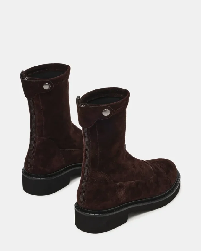 Ghete din piele de căprioară maro Myer