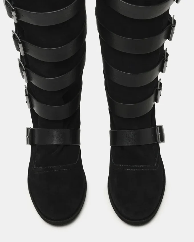 Indio din piele de căprioară neagră