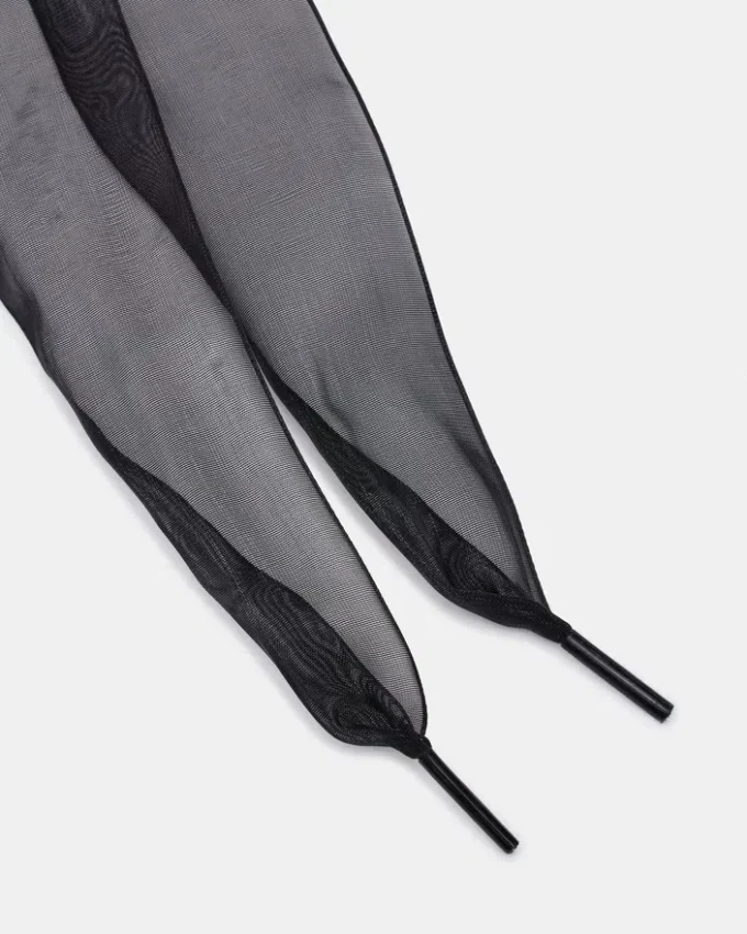 Șireturi și brelocuri pentru încălțăminte Negru Șireturi și brelocuri pentru încălțăminte Negru