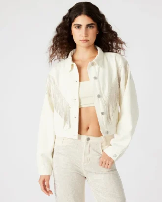 Jachetă din denim Canyon, crem