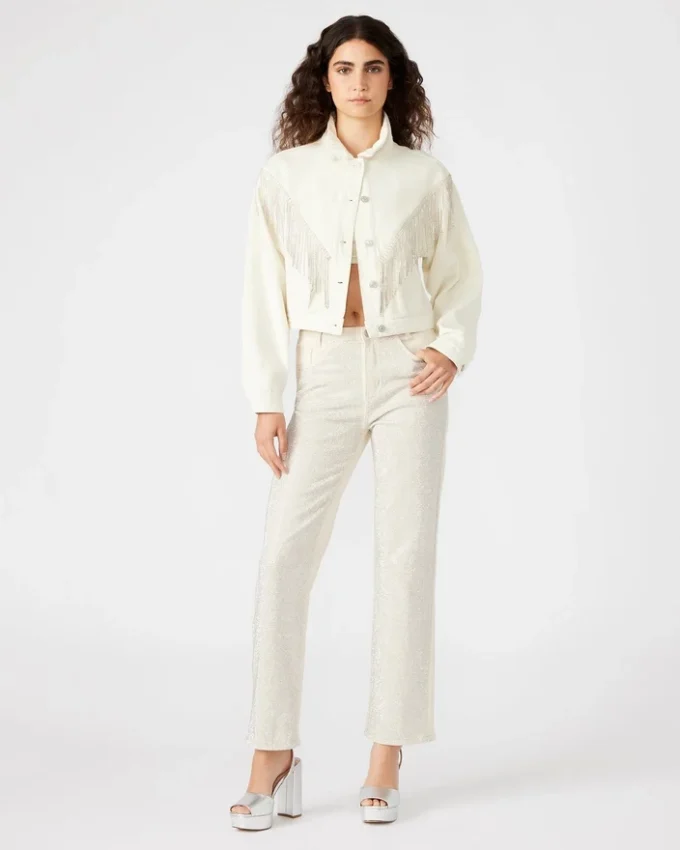 Jachetă din denim Canyon, crem