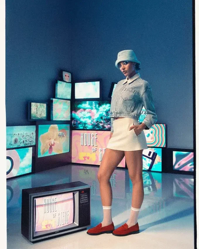 Jachetă din denim Glacia Gri deschis