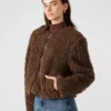Jachetă Teddy maro