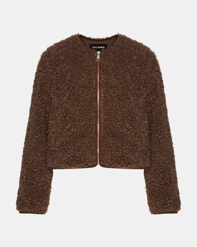 Jachetă Teddy maro
