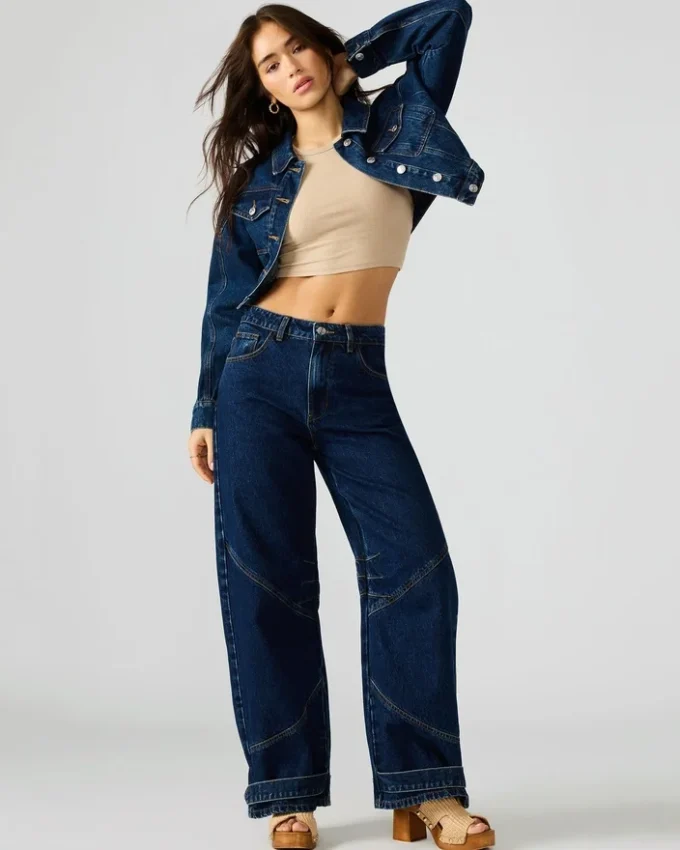 Jacheta din denim Brixton