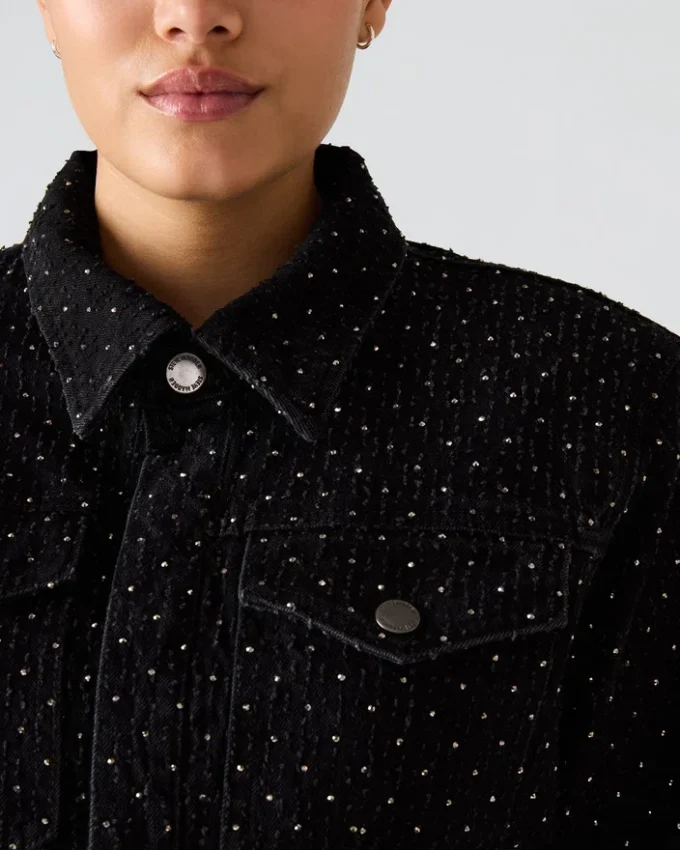 Jacheta Parc Crystal Negru