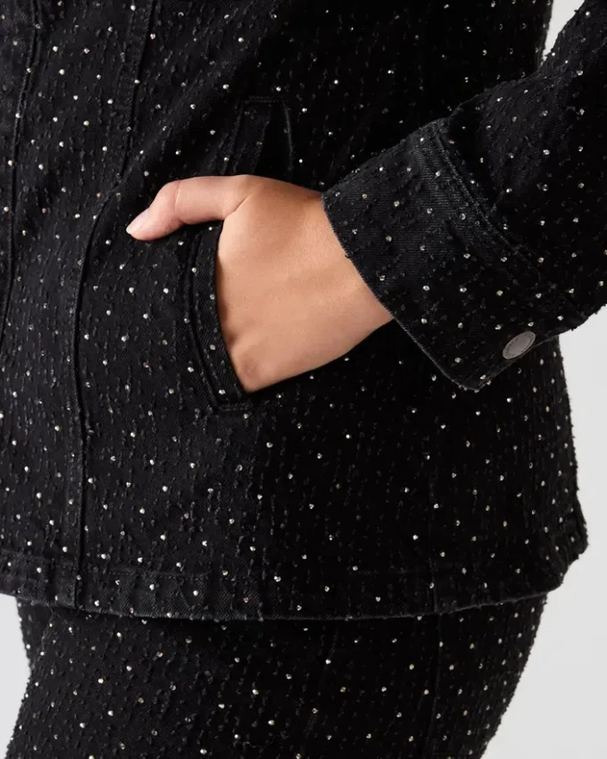 Jacheta Parc Crystal Negru