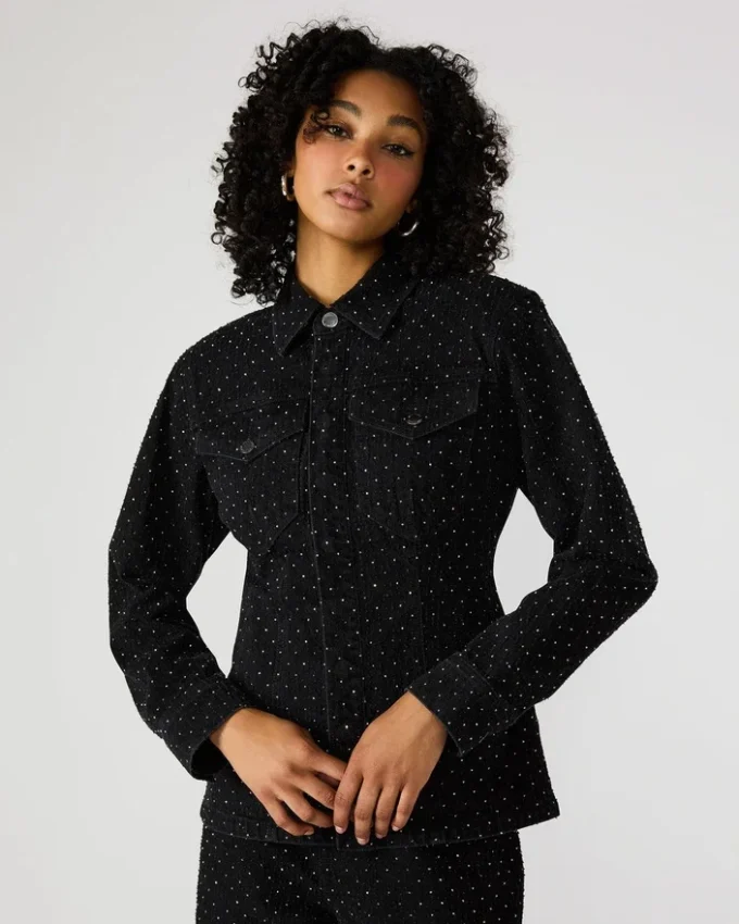 Jacheta Parc Crystal Negru