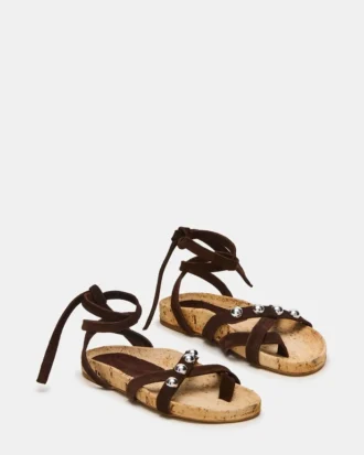 Kelso din piele de căprioară maro