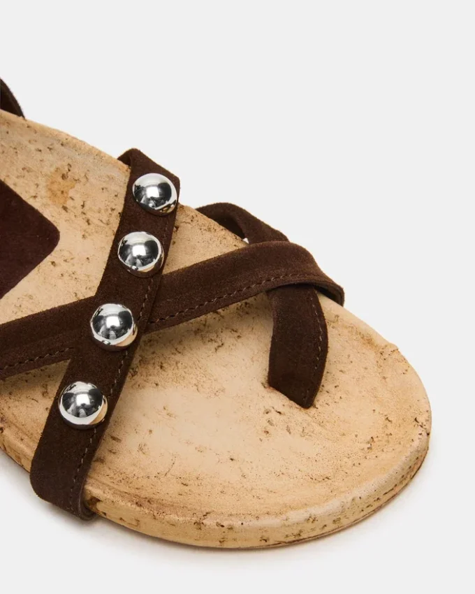 Kelso din piele de căprioară maro