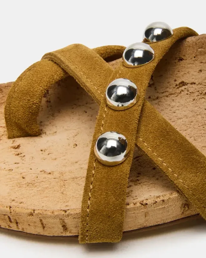 Kelso din piele de căprioară verde măslin