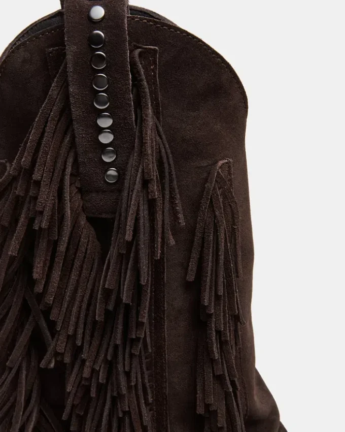 Landmark din piele de căprioară maro Landmark din piele de căprioară maro