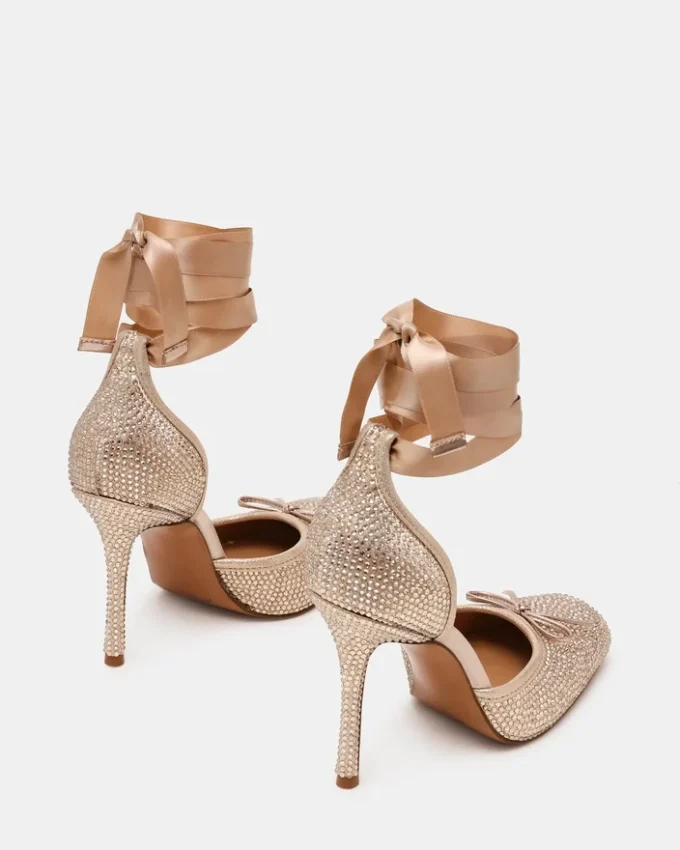 Larina Champagne cu strasuri