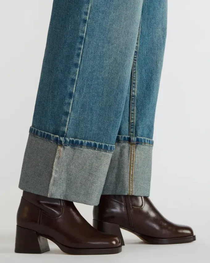 Latches din piele maro Latches din piele maro