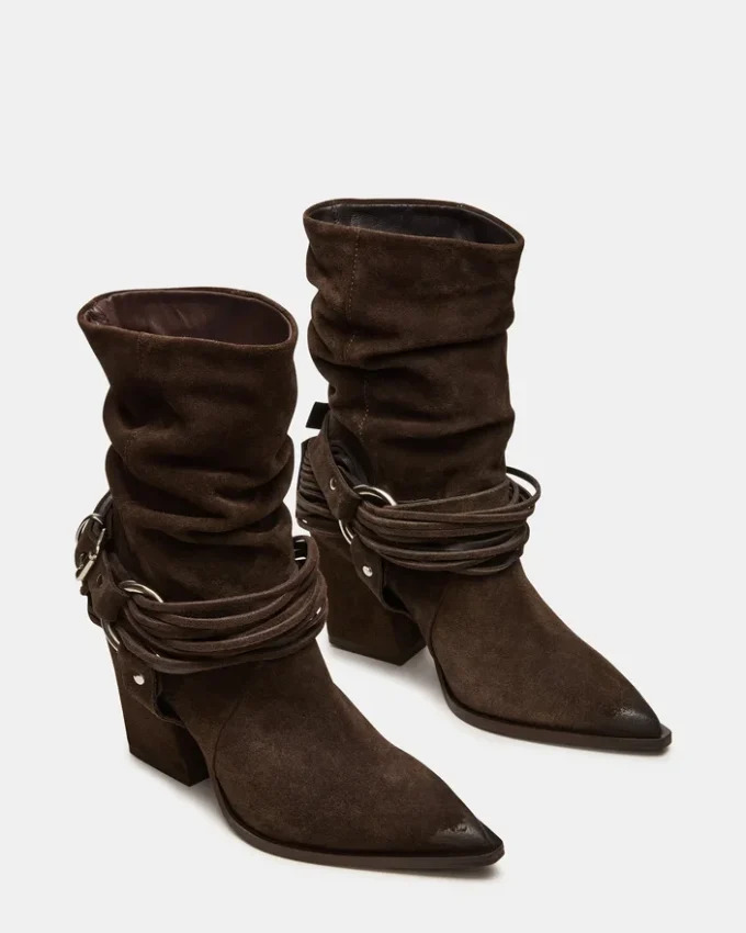 Lauper Piele de căprioară gri închis Lauper Piele de căprioară gri închis