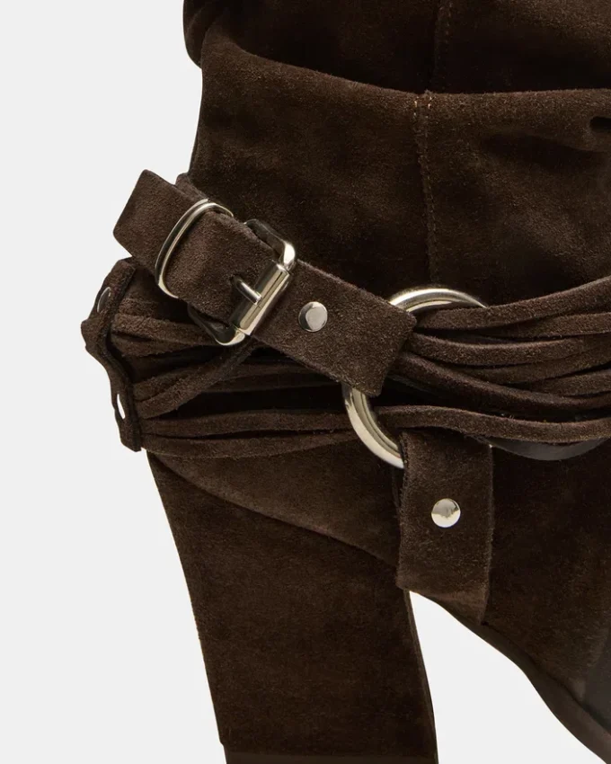 Lauper Piele de căprioară gri închis Lauper Piele de căprioară gri închis