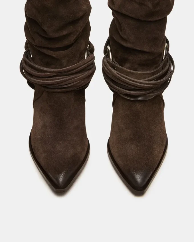 Lauper Piele de căprioară gri închis Lauper Piele de căprioară gri închis