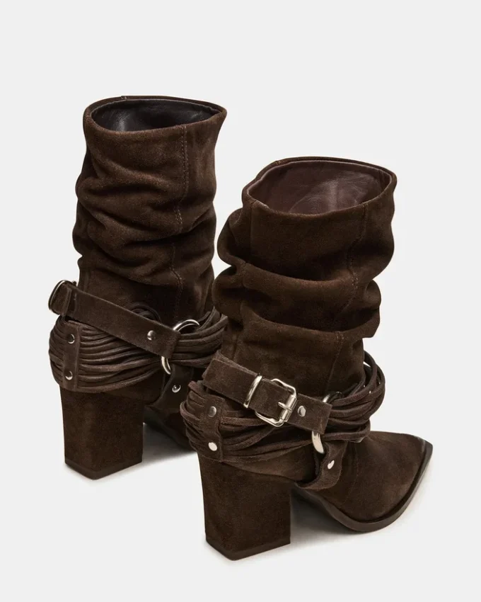 Lauper Piele de căprioară gri închis Lauper Piele de căprioară gri închis