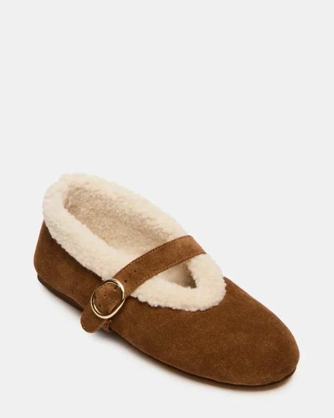 Lodge din piele de căprioară maro Lodge din piele de căprioară maro