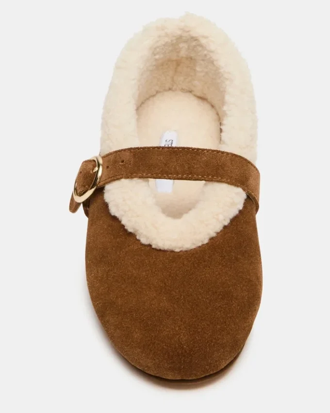 Lodge din piele de căprioară maro Lodge din piele de căprioară maro