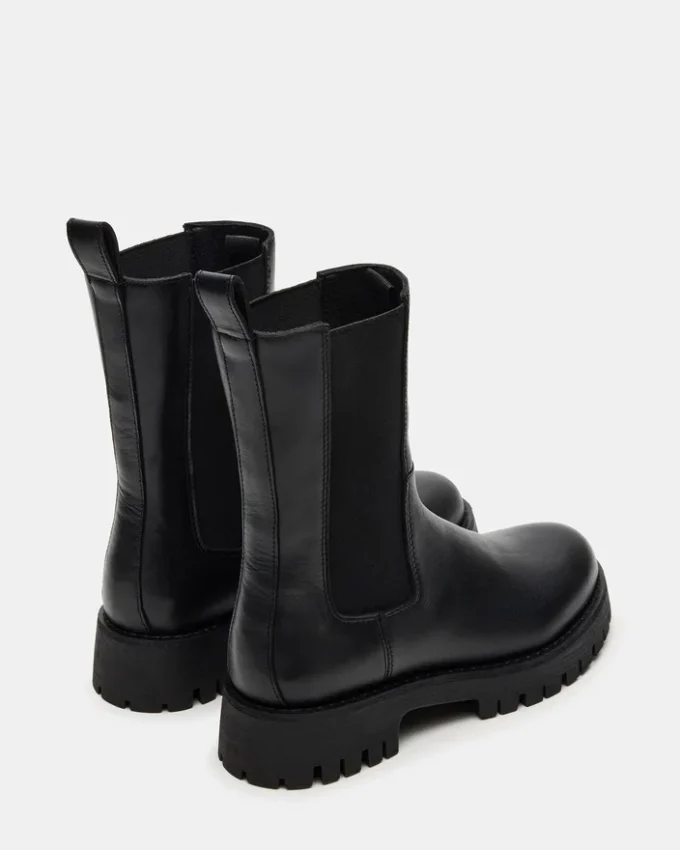 Lowa din piele neagră Lowa din piele neagră