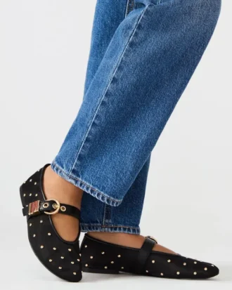 Lucia Stud Black Multi