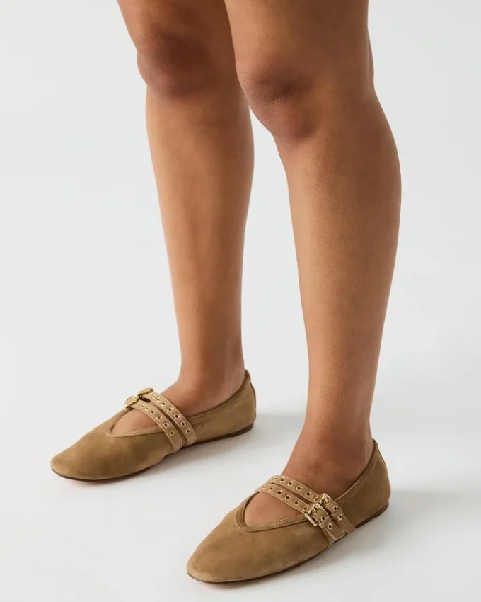 Lydia Taupe perforat Lydia Taupe perforat