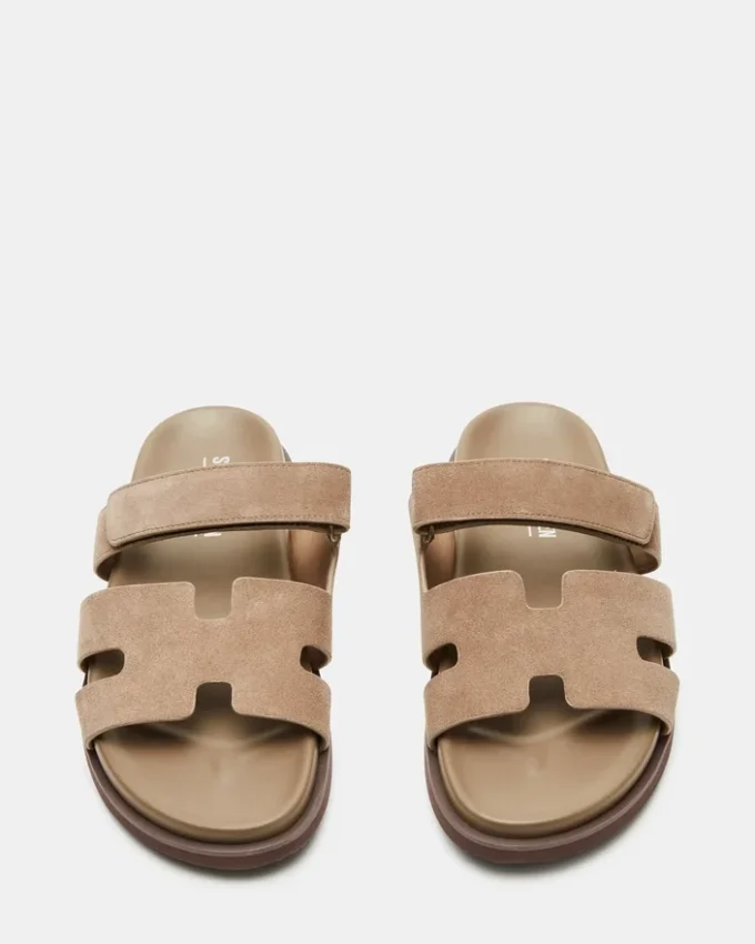 Maiven din piele de căprioară gri