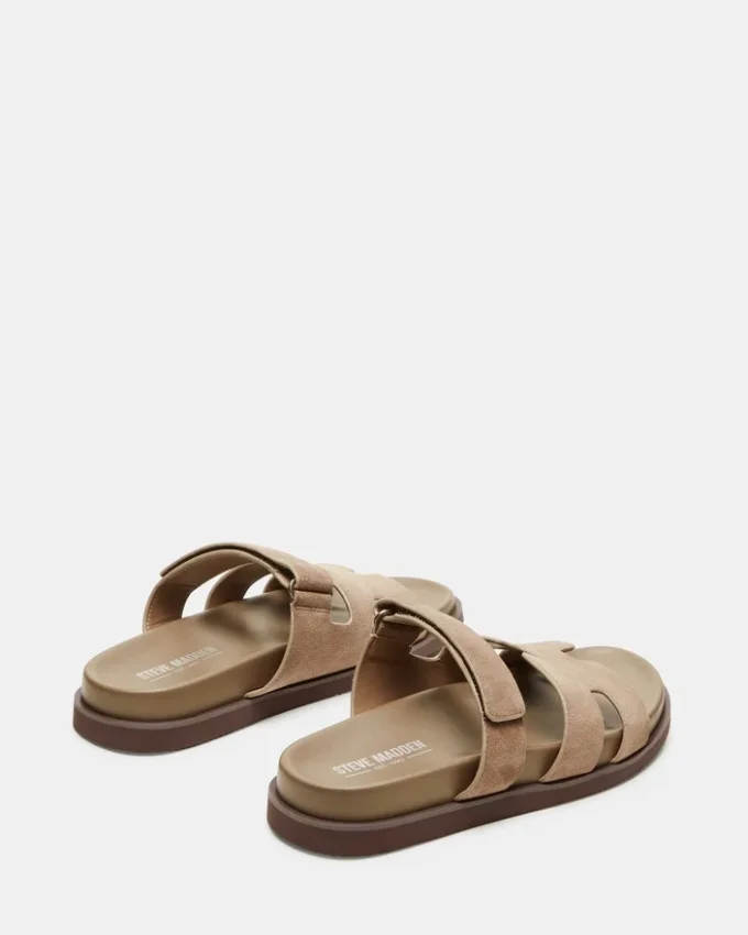 Maiven din piele de căprioară gri