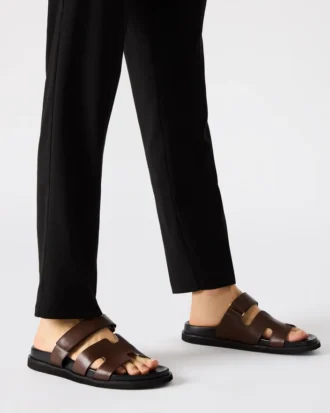 Maiven din piele maro