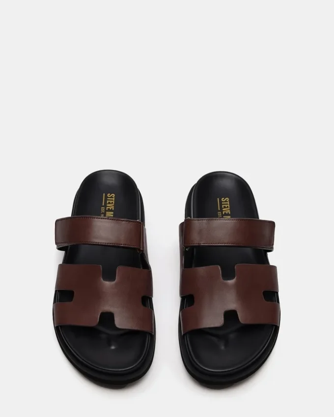 Maiven din piele maro Maiven din piele maro