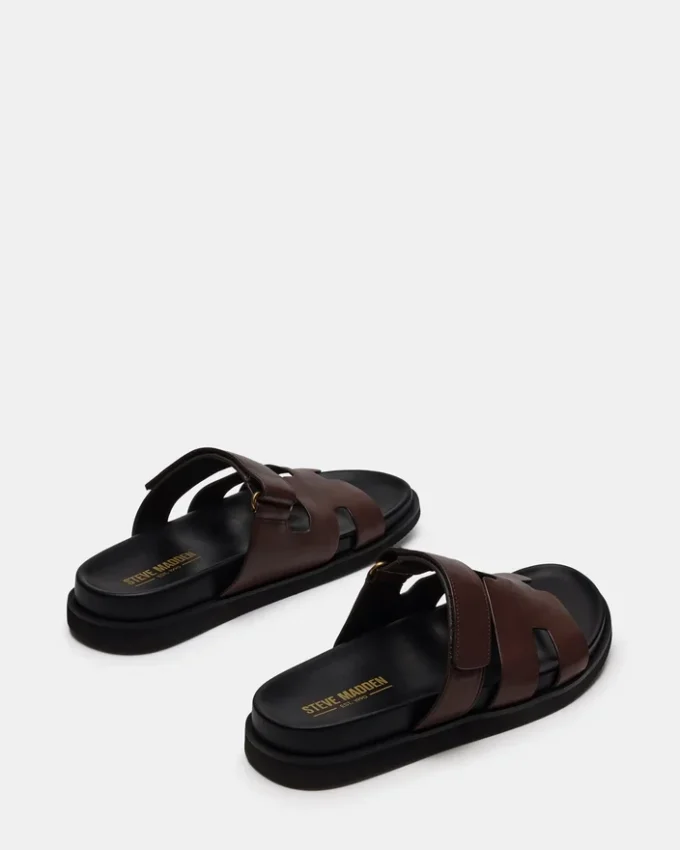 Maiven din piele maro Maiven din piele maro