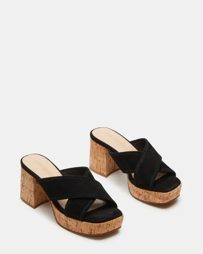 Marsden din piele de căprioară neagră Marsden din piele de căprioară neagră