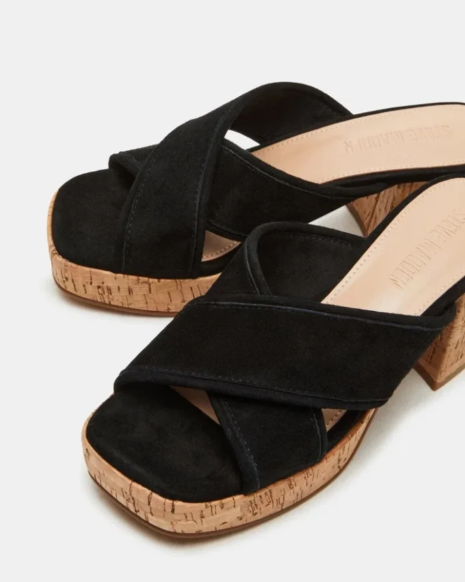 Marsden din piele de căprioară neagră Marsden din piele de căprioară neagră