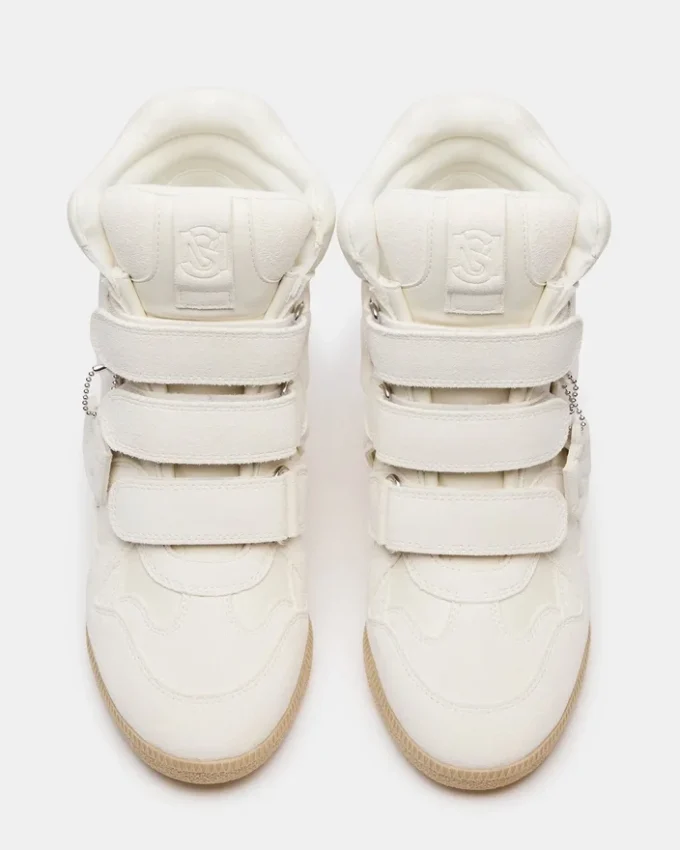 Mavis din piele de căprioară albă