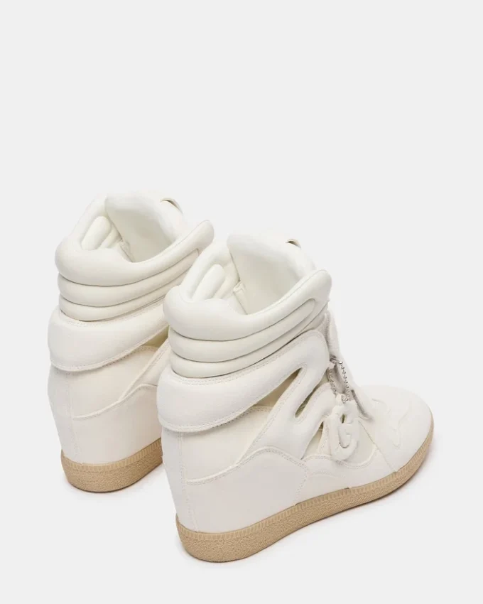 Mavis din piele de căprioară albă