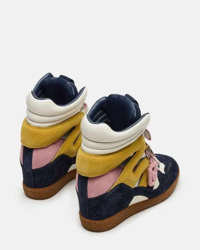 Mavis din piele de căprioară bleumarin Mavis din piele de căprioară bleumarin