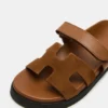 Mayven din piele de căprioară de culoare camel
