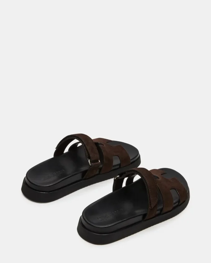 Mayven din piele de căprioară maro ciocolatiu Mayven din piele de căprioară maro ciocolatiu