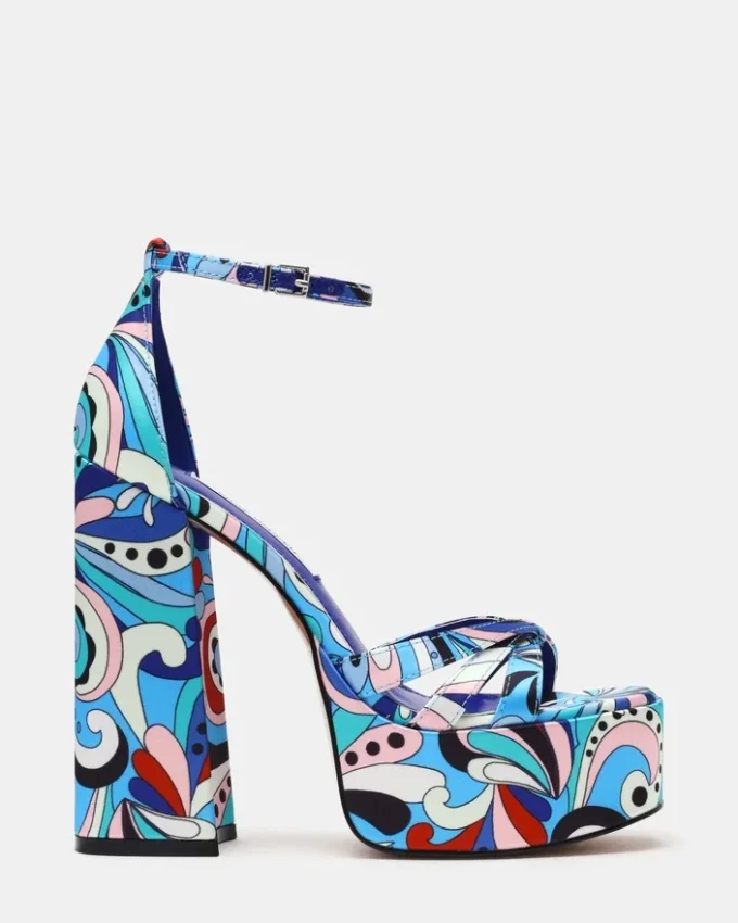 Model retro albastru