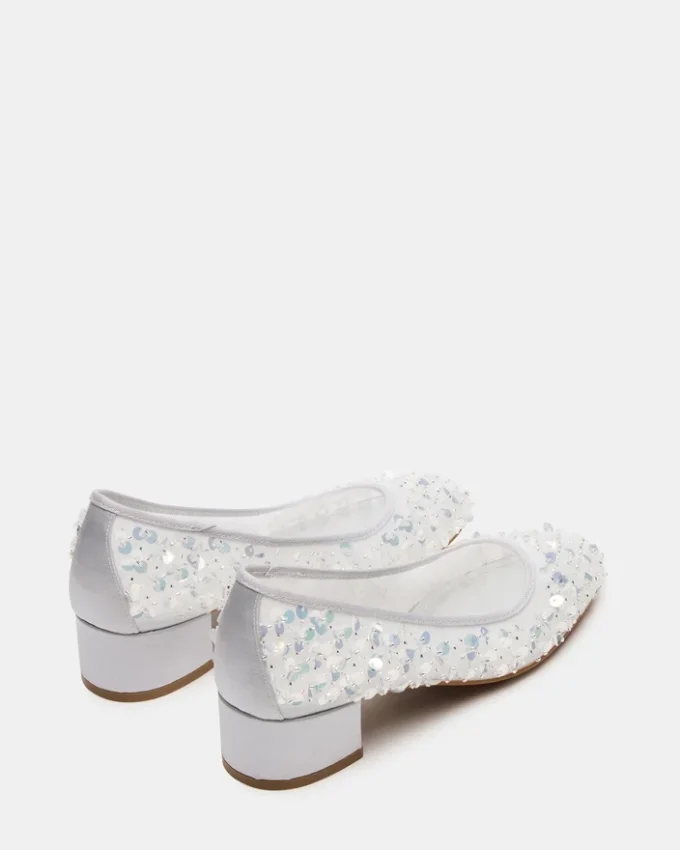 Mollie cu paiete argintii