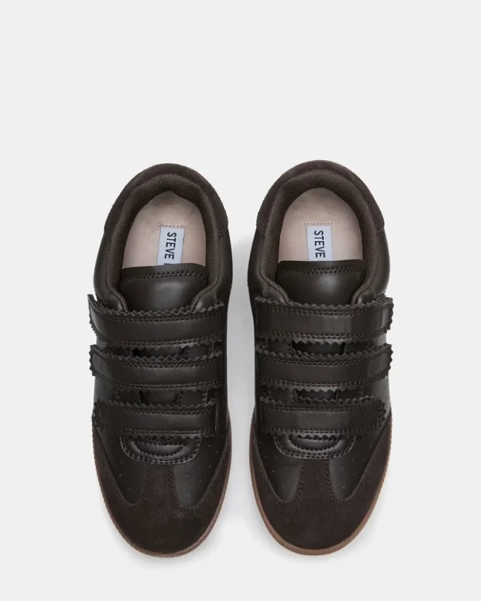 Momentum din piele de căprioară maro