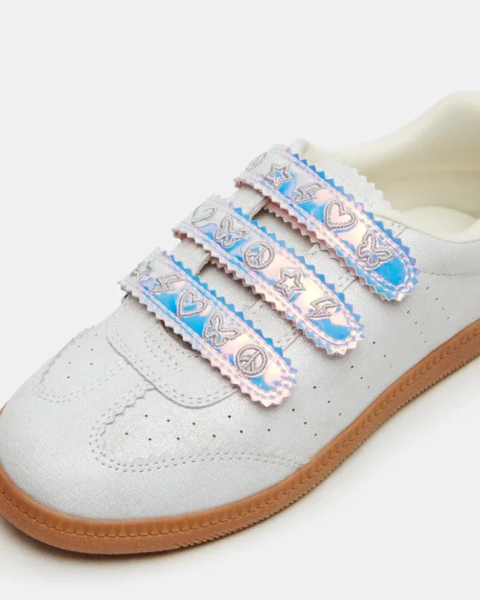 Momentum pentru copii din țesătură albă