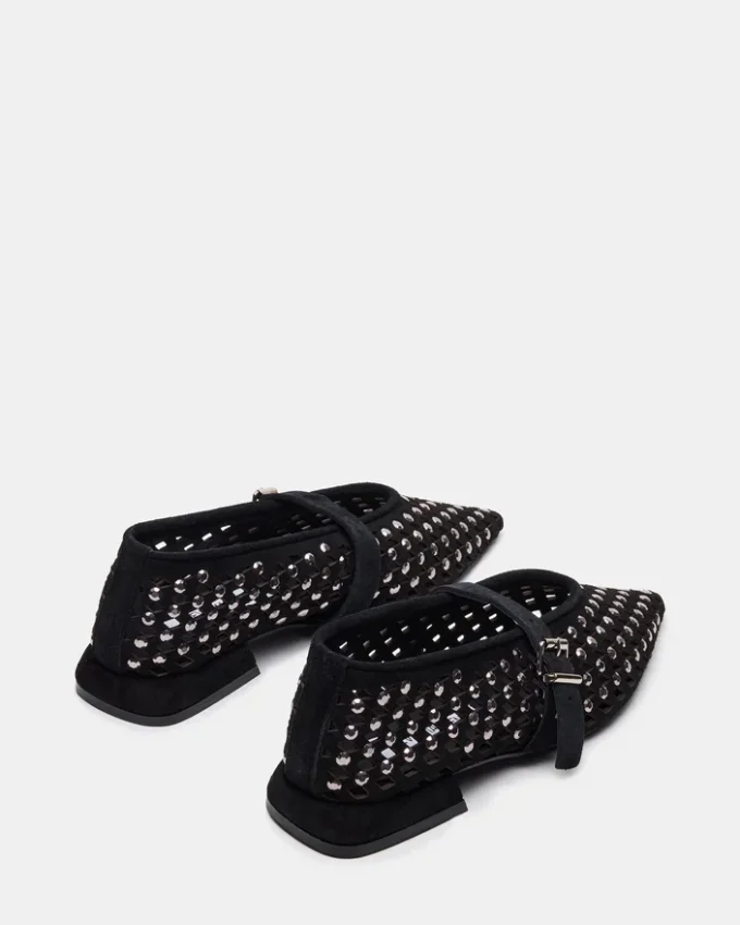 Nico din piele de căprioară neagră