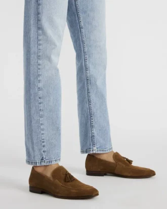 Ondre din piele de căprioară maro