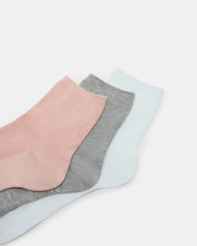 Pachet de 3 perechi de Șosete scurte