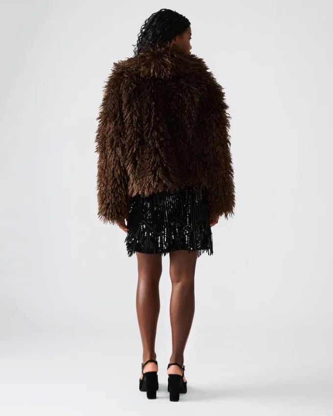 Palton Inaya Espresso închis