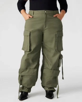 Pantaloni Duo Olive