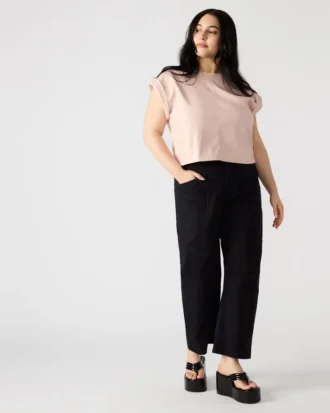 Pantaloni Haniel negri