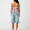 Pantaloni scurți Kesha Albastru Seabreeze